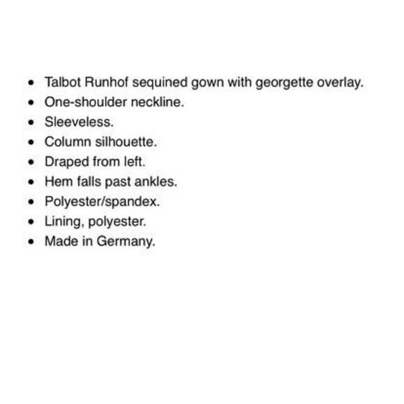 NWT Talbot Runhof evening gown - Picture 3 of 7